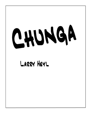 Chunga Cover Page